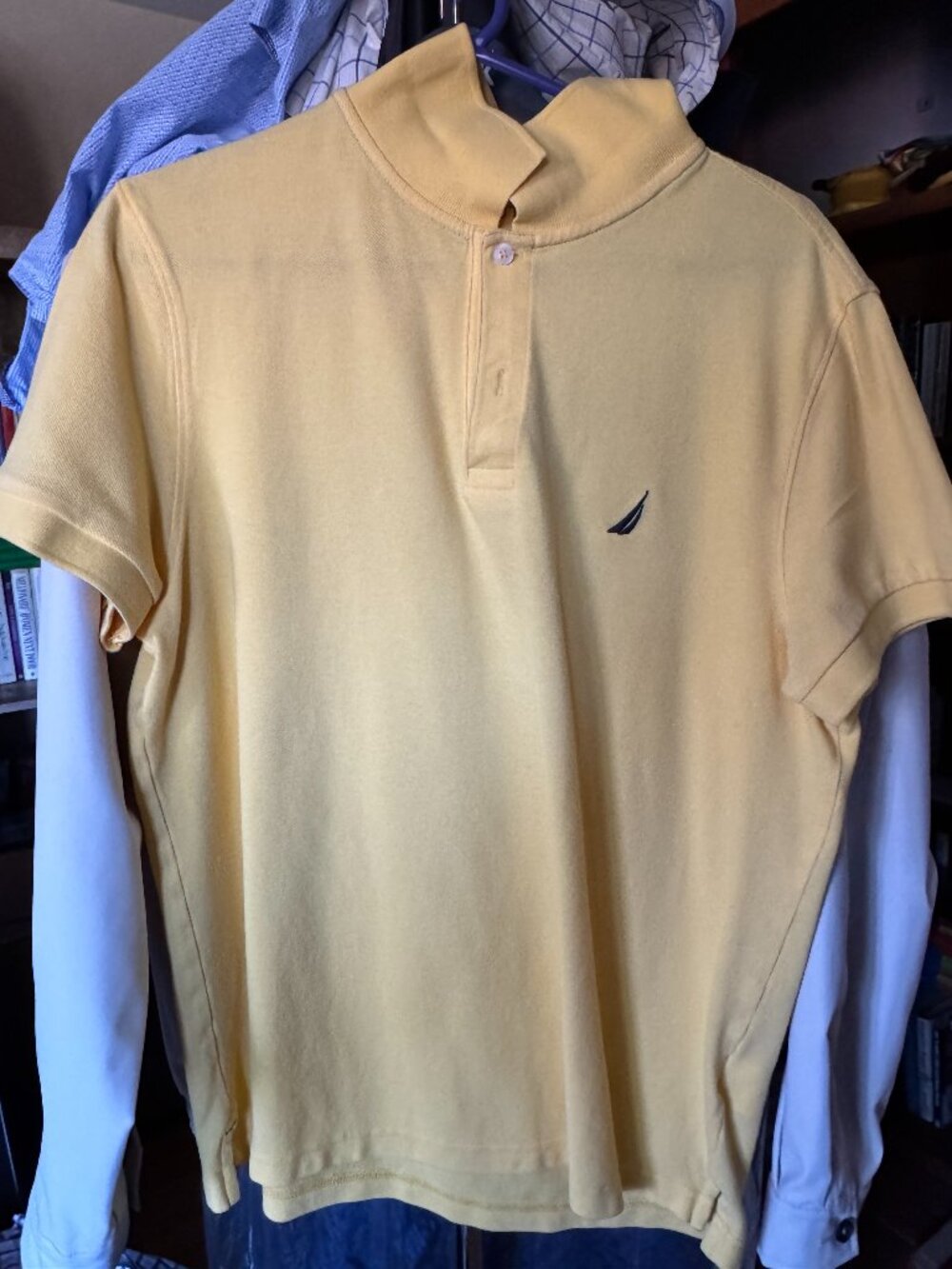 Nautica Yellow Polo Shirt